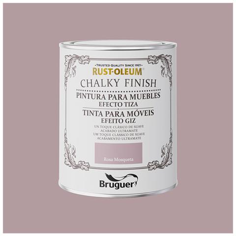 Pittura Rust-oleum Chalky Finish 5733892 Mobili 750 Ml Rosa Mosqueta - Foto 2