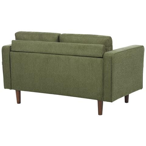 Divano 2 Posti Nurmo Tessuto Verde Scuro - Foto 2