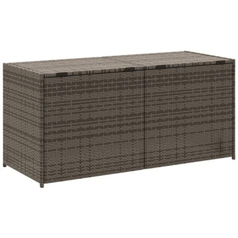 Contenitore Da Giardino Grigio 283l In Polyrattan - Foto 10