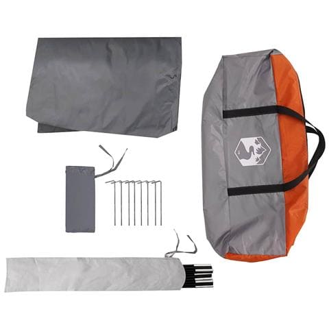 Telone da Campeggio Arancione 430x380x210 cm Impermeabile - Foto 10