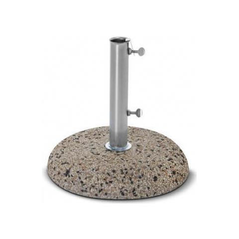 Base Piccola Per Ombrellone A Palo Centrale Da 25 Kg Con Tubo Ø45 - Foto 2