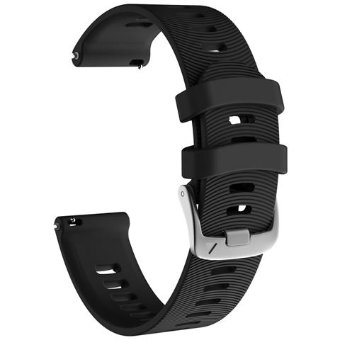 Cinturino Orologio In Silicone Per Garmin Vivoactive 3 Black - Foto 1