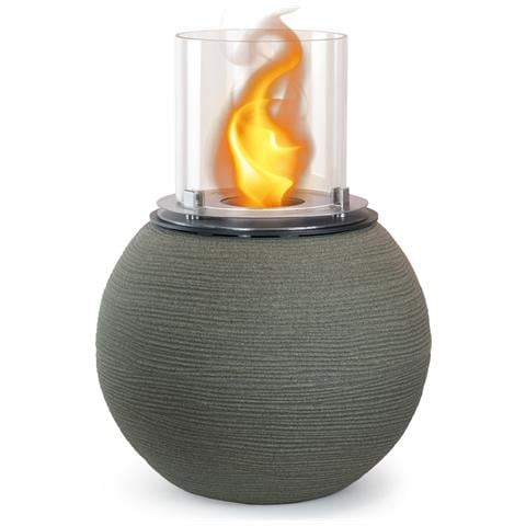 Camino A Bioetanolo Braciere Da Giardino Da Terra Per Interno Esterno Botticelli Verde Salvia D. 40 X H54 - Foto 1