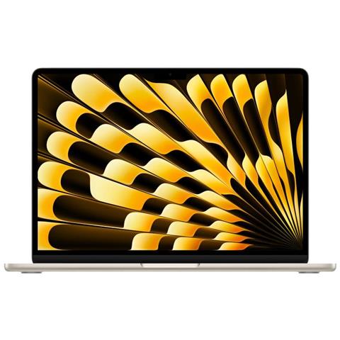 13-inch MacBook Air M3 chip with 8-core CPU and 10-core GPU, 24GB, 512GB SSD - Starlight - Foto 1