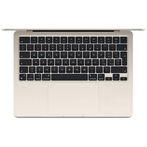 13-inch MacBook Air M3 chip with 8-core CPU and 10-core GPU, 24GB, 512GB SSD - Starlight - Foto 2