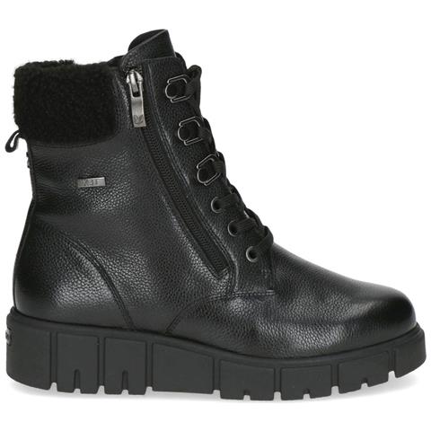 Black Casual Closed Booties Stivaletti Pelle Scarpe Donna Nero Eu 38, 9-26153-43-022 - Foto 2