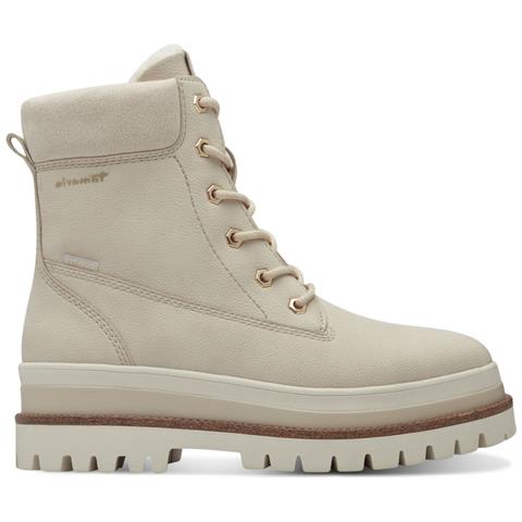 Wl Lace Boot Ivory Stivaletti Tessile Scarpe Donna Beige Eu 36, 1-26231-43 418 - Foto 2
