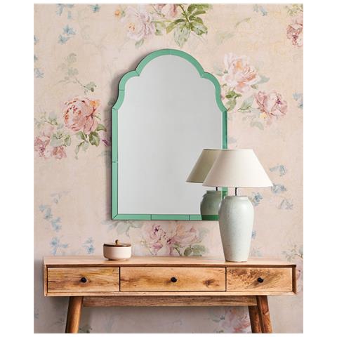 Specchio Norville 60 Cm 89 Cm Verde - Foto 1