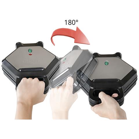 Bobby 1 waffle 700 W Nero, Argento - Foto 6