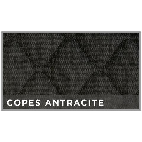 Coprisedile Universale Posteriore 4 Posti Per Furgone Tess. Cotone Trapuntato Antracite - Foto 2