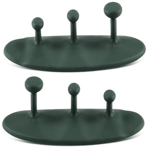 Protezioni Per Palmi Da Sollevamento Pesi In Silicone Antiscivolo, Presa Salda E Confortevole Green - Foto 1