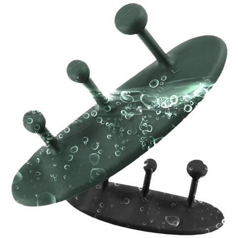Protezioni Per Palmi Da Sollevamento Pesi In Silicone Antiscivolo, Presa Salda E Confortevole Green - Foto 2
