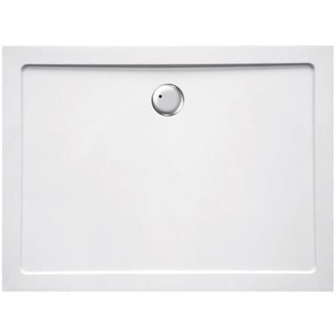 Piatto Doccia 76x120 Cm Rettangolare Ribassato Resina H3.5 Cm Monaco Bianco - Foto 1