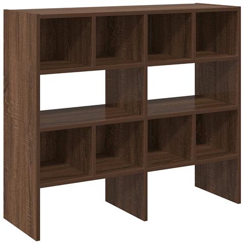 Scarpiere 2 pz Impilabili Rovere Marrone 89,5x30x40 cm - Foto 1