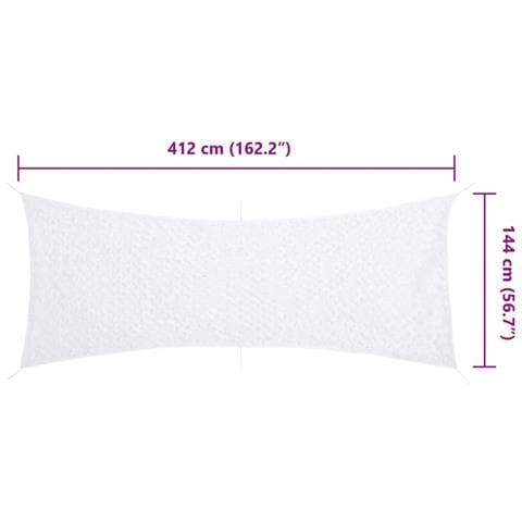 Rete Mimetica con Custodia di Conservazione 412x144 cm Bianca - Foto 7