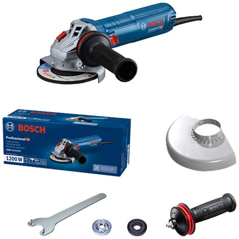 GWS 12-125 S Professional smerigliatrice angolare 12,5 cm 11000 Giri /min 1200 W 2,2 kg - Foto 1