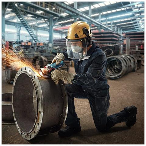 GWS 12-125 S Professional smerigliatrice angolare 12,5 cm 11000 Giri /min 1200 W 2,2 kg - Foto 6