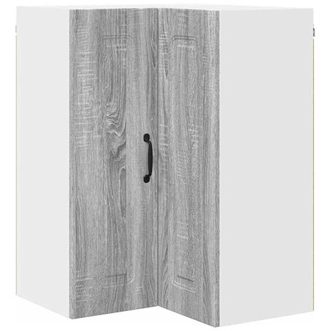 Pensile cucina Grigio Sonoma 57 x 57 x 80 cm Legno multistrato - Foto 1