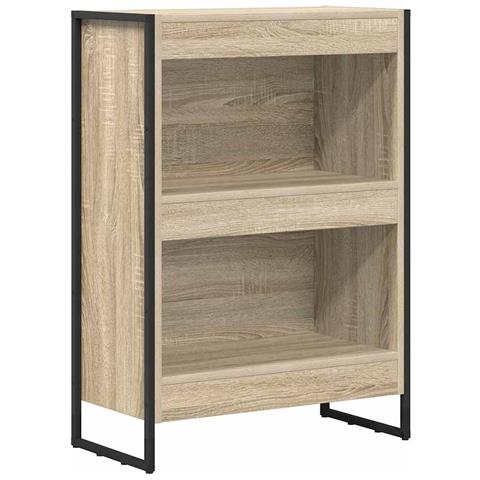 Armadio per Libri Sonoma 80 x 30 x 155 cm Legno multistrato - Foto 1
