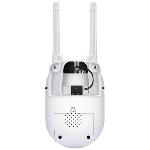 Telecamera Di Sicurezza Wifi Wireless - Visione Notturna A 360°, Sorveglianza Hd Remota Per Interni /esterni - Foto 5