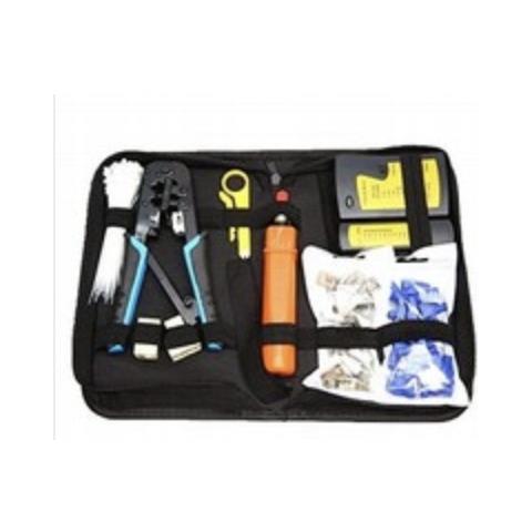 Set Di Strumenti Di Rete 10 In 1 - Crimpatrice, Tester Cavi Lan, Stripper | Materiale: Metallo E Plastica Abc | Uso Domestico E Professionale - Foto 6