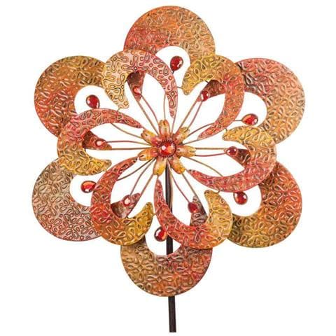 Decorazione Fiore In Metallo 50x12x160h - Foto 1