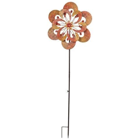 Decorazione Fiore In Metallo 50x12x160h - Foto 2