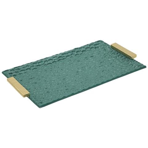Vassoio Vkh724-verde-poliresina-3x34x19,5 Cm - Foto 1
