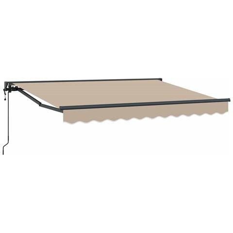 Tettuccio Elettrico Retrattile Beige 3,5 x 2 m - Foto 1
