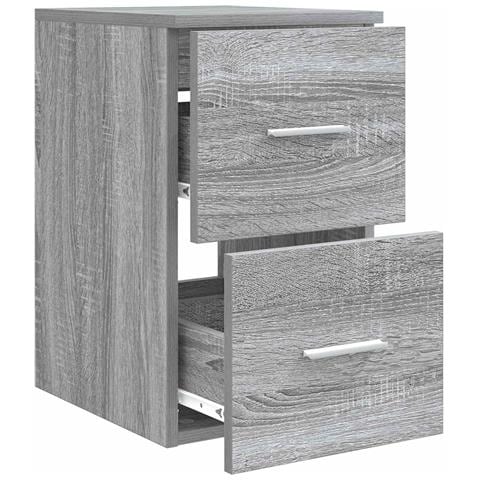 Armadio Bagno In-between Sonoma grigio 30 x 41 x 50 cm - Foto 2
