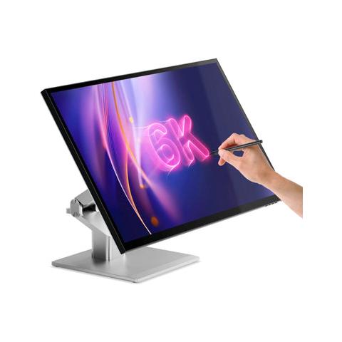 32C6KPDTF Monitor PC 81,3 cm (32") 6016 x 3384 Pixel 6K Ultra HD LED Touch screen Multi utente Argento, Nero - Foto 1