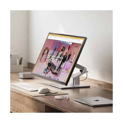 32C6KPDTF Monitor PC 81,3 cm (32") 6016 x 3384 Pixel 6K Ultra HD LED Touch screen Multi utente Argento, Nero - Foto 2