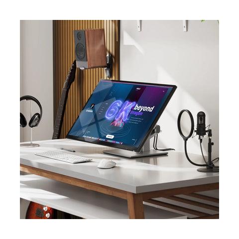 32C6KPDTF Monitor PC 81,3 cm (32") 6016 x 3384 Pixel 6K Ultra HD LED Touch screen Multi utente Argento, Nero - Foto 3