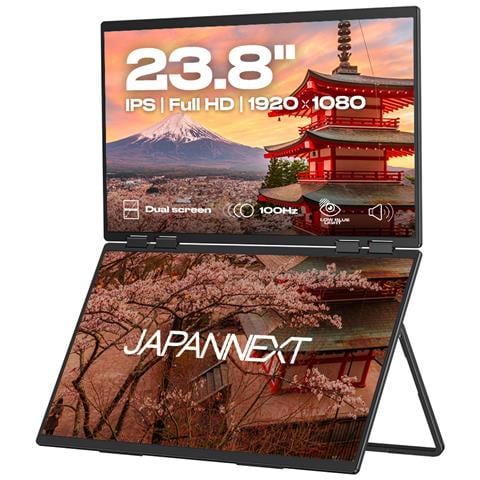 JN-DMD-IPS238F-C4 Monitor PC 60,5 cm (23.8") 1920 x 1080 Pixel Full HD LCD Nero - Foto 1