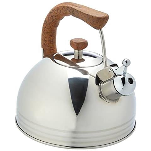 68639 - Caffettiera a fischio in acciaio inox da 4 litri - Foto 1