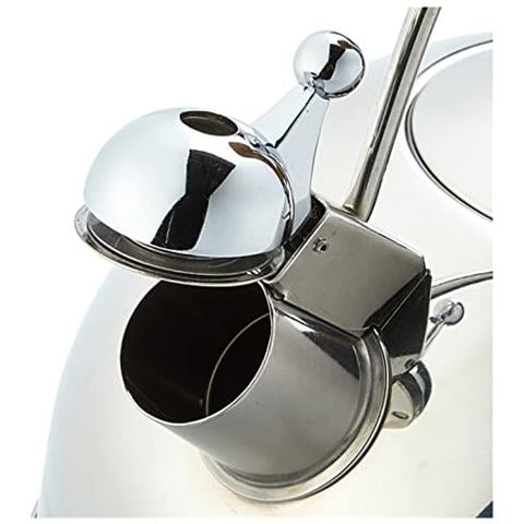 68639 - Caffettiera a fischio in acciaio inox da 4 litri - Foto 2