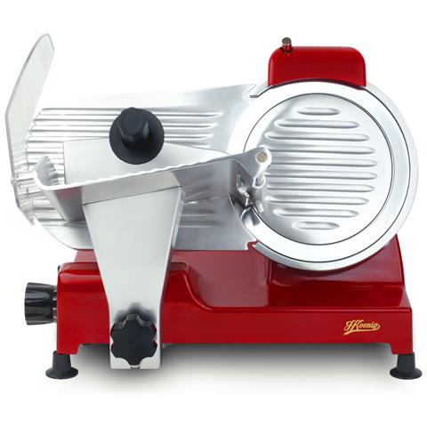 Affettatrice con lama in acciaio inox MSX224, made in Italy 22cm, rossa - Foto 1