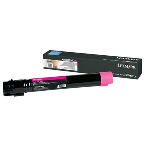 X950X2MG Toner Originale Magenta per X950de Capacità 24000 Pagine - Foto 1