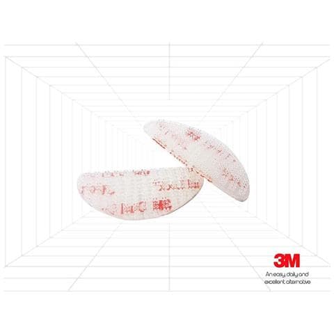 Dual Lock, Sistema di Fissaggio Removibile a Incastro, Trasparente, 2 Pezzi, 20 x 60 mm - Foto 6