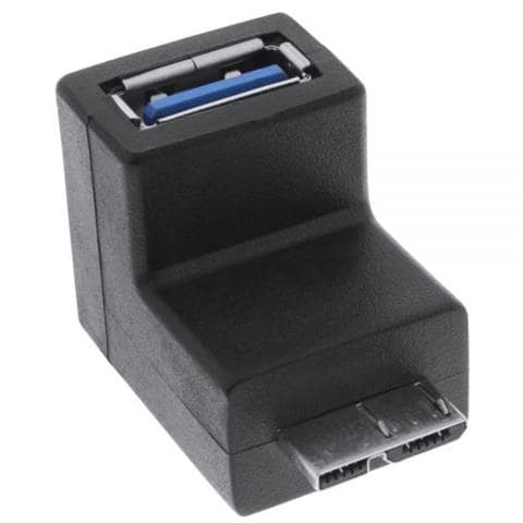 adattatore usb 3.0 type-a femmina a micro usb 3.0 type-b maschio a 90 gradi - Foto 1