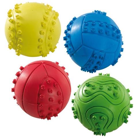 Palla Rubber Gioco Sonoro In Lattice Per Cani, Da - Foto 1