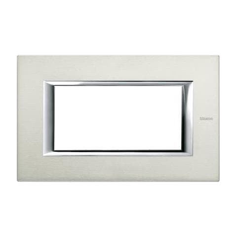 Ha4804xc Placca 4p Alluminio Spazzolato - Foto 2