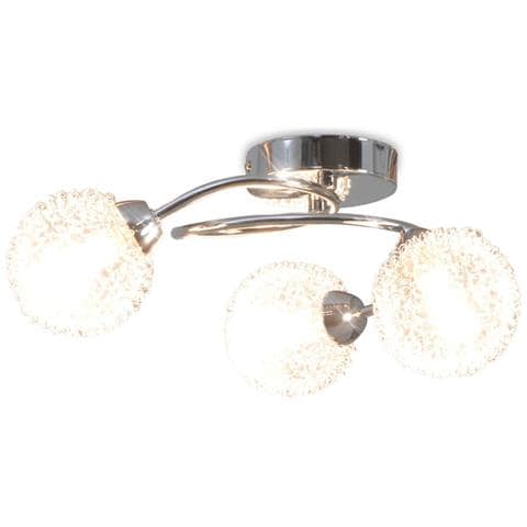 Lampadario Da Soffitto Con 3 Lampadine Led G9 120 W - Foto 6