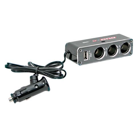 Plafoniera Duo-4 (3prese+1usb) 12/24v - Foto 1