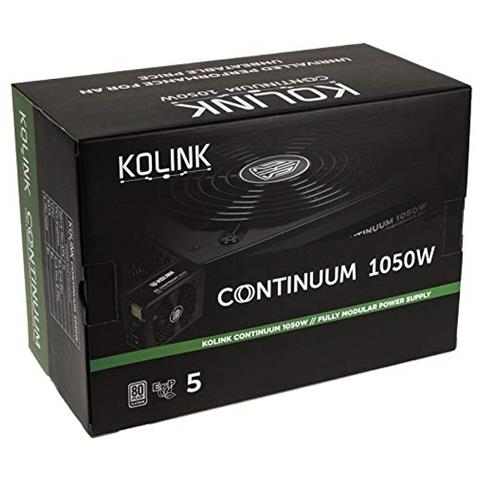 Alimentatore PC Continuum 80 PLUS Platinum ATX 2.4 1050W Colore Nero  - Foto 7