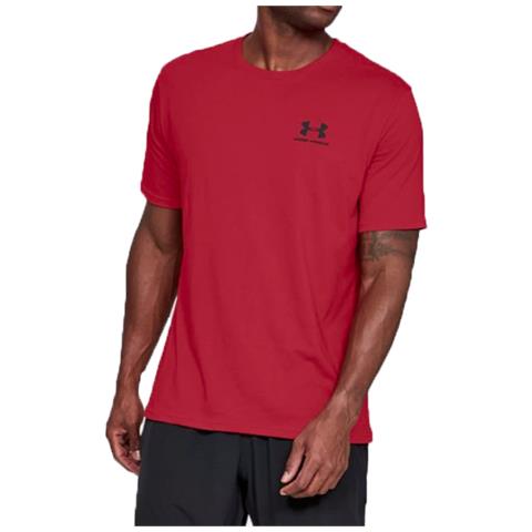 magliette under armour uomo rosso