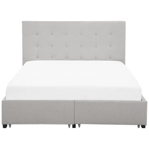 Letto La Rochelle Con Box Grigio Chiaro 140x200cm - Foto 20