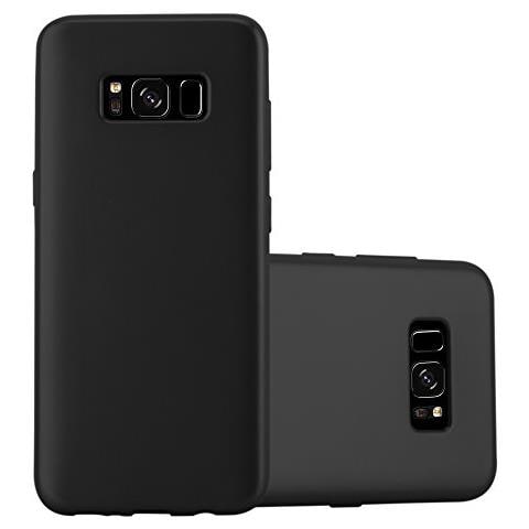 Custodia Compatibile Con Samsung Galaxy S8 In Nero Metallico - Coperchio Protettivo In Silicone Tpu Flessibile - Foto 1