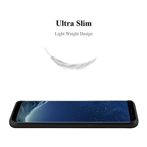 Custodia Compatibile Con Samsung Galaxy S8 In Nero Metallico - Coperchio Protettivo In Silicone Tpu Flessibile - Foto 2