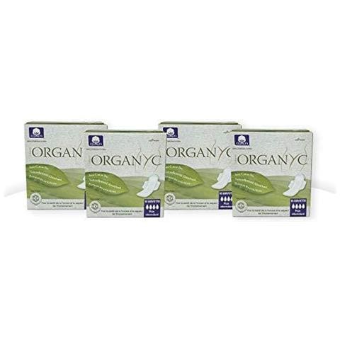 Night-time Sanitari Asciugamani With Wings - 100 Cotone Biologico 4-pack (4 X 10) - Foto 1